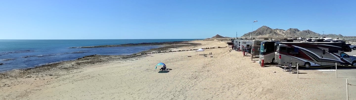 Baja road and scenery